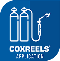 welding gas application icon