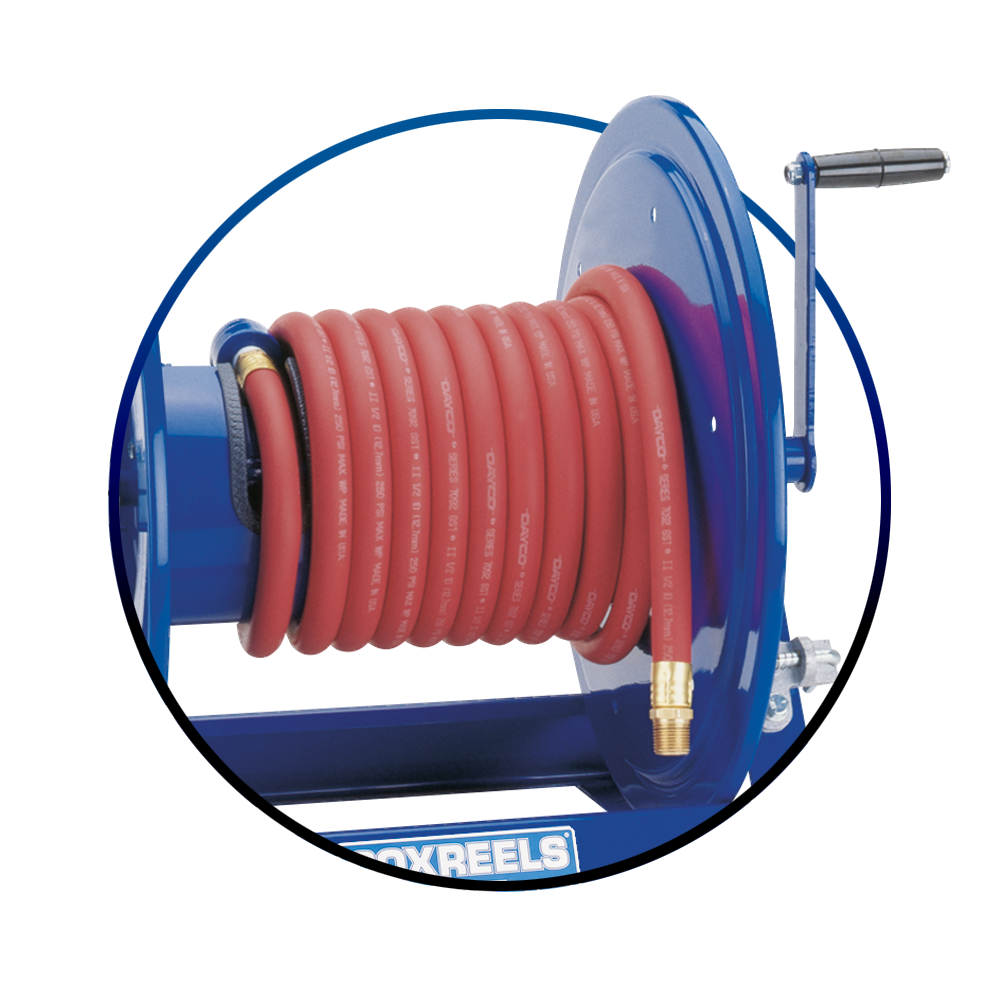 Hand Crank Hose Reels